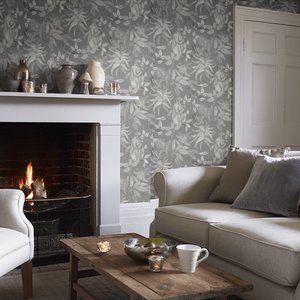 Cole and Son Savuti Charcoal Wallpaper - new in box